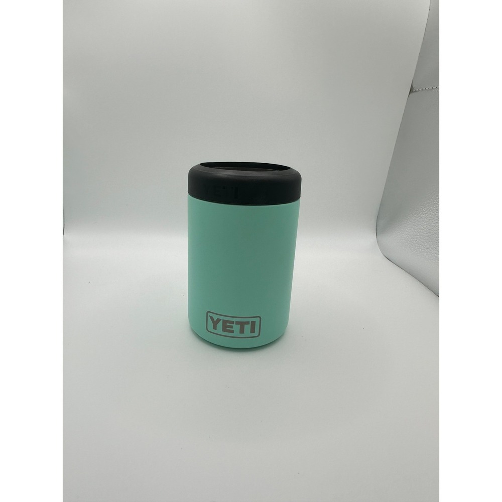 YETI Rambler 12 oz Colster Can Insulator Seafoam Green Stainless Steel Cooler
